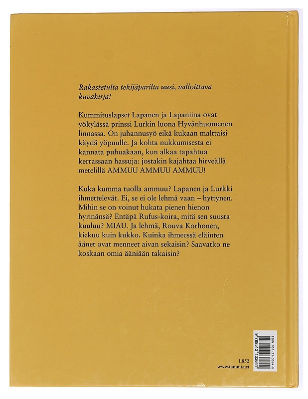 Lapanen ja taikayö - Sandberg, Inger - Lastenkirjat - 10105435058 - 1