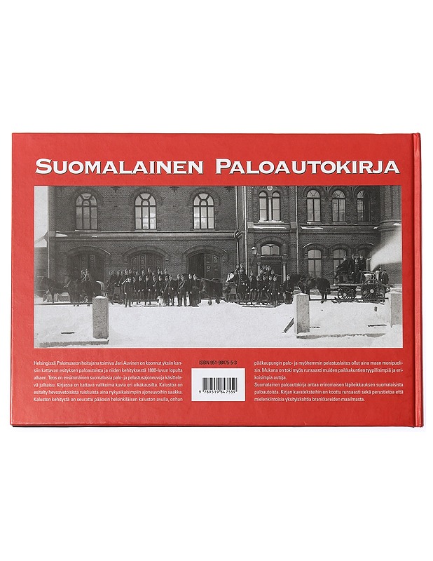 Suomalainen paloautokirja - Jari Auvinen - Historiakirjat - 10105435062 - 1
