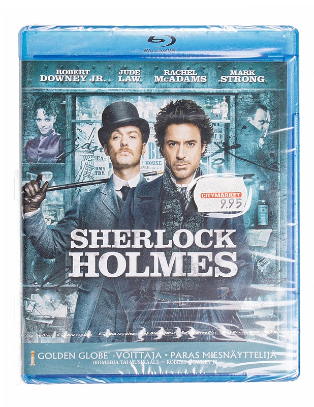 Sherlock Holmes - Blu-Ray - Blu-ray-levyt - 10105435090 - 0