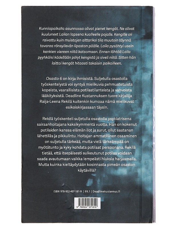 Osast6 : tositarinoita suljetulta - Raija-Leena Rekilä - Elämäkerrat ja muistelmat - 10105435104 - 1