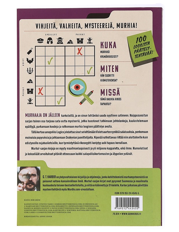 Murha! Osa 2 : 100 mysteeriä nojatuolietsiville - Karber, G. T. - Tietokirjat ja oppaat - 10105435121 - 1