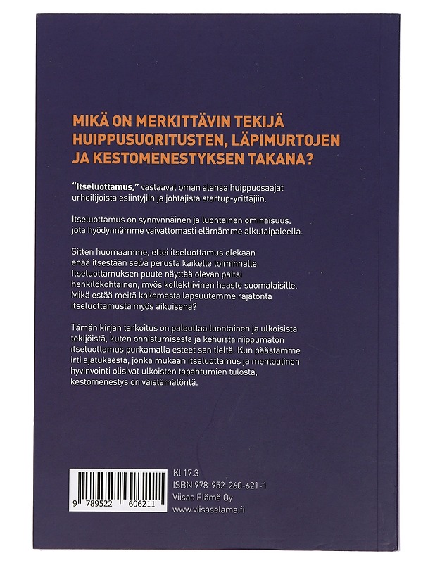 Itseluottamus : kestomenestys mielessä - Leppänen, Niko - Tietokirjat ja oppaat - 10105435130 - 1