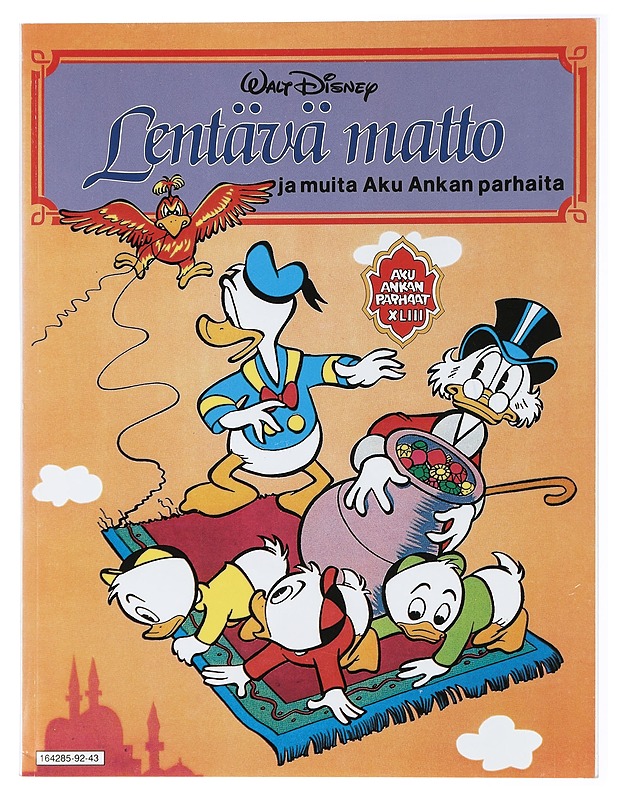 Lentävä matto ja muita Aku Ankan parhaita - Lastenkirjat - 10105435144 - 0