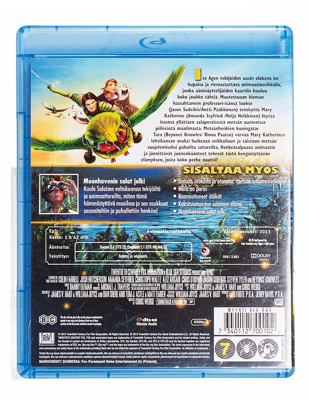 Salainen valtakunta - Blu-ray - Blu-ray-levyt - 10105435159 - 1