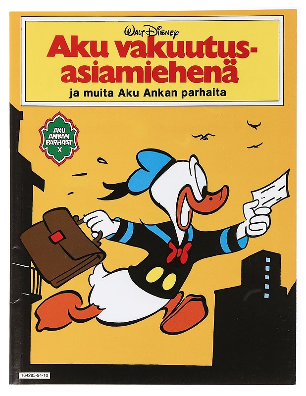 Aku vakuutusasiamiehenä ja muita Aku Ankan parhaita - Barks, Carl - Sarjakuvat - 10105435169 - 0