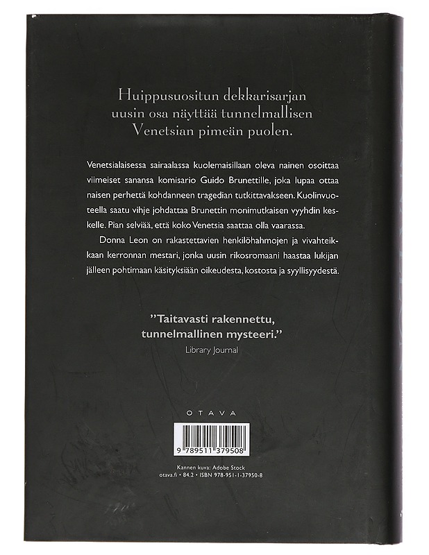 Pimeillä vesillä - Leon, Donna - Jännitys ja dekkarit - 10105435174 - 1