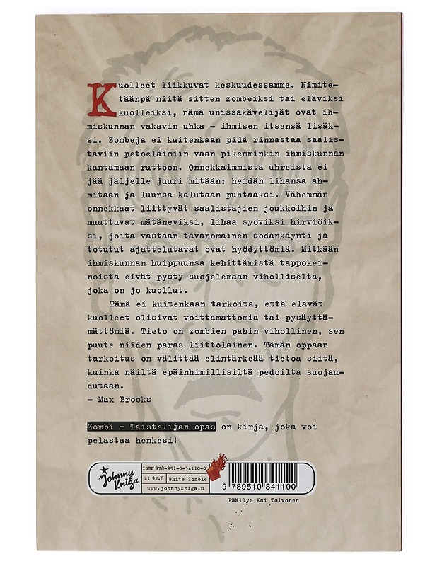 Zombi : taistelijan opas - Brooks, Max - Tietokirjat ja oppaat - 10105435186 - 1