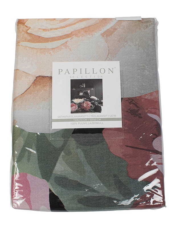 PAPILLON satiinipussilakanasetti, 150x210 cm - Liinavaatteet - 10105435188 - 0