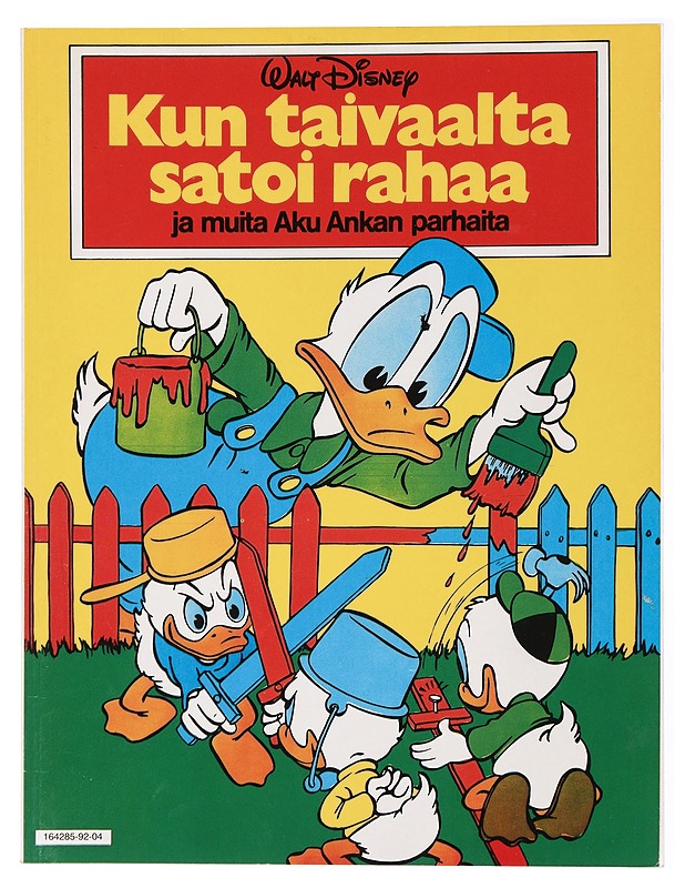 Kun taivaalta satoi rahaa ja muita Aku Ankan parhaita - Barks, Carl - Sarjakuvat - 10105435210 - 0