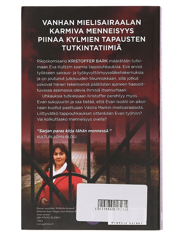 Menneisyyden paino - Jansson, Anna - Jännitys ja dekkarit - 10105435214 - 1