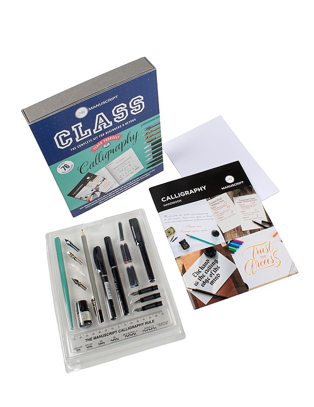 MANUSSCRIPT Class kalligrafiasetti, 21 osaa - Askartelu - 10105435261 - 0