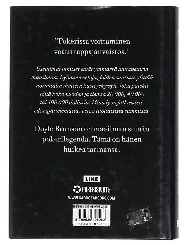 Pokerin kummisetä - Brunson, Doyle - Elämäkerrat ja muistelmat - 10105435260 - 1