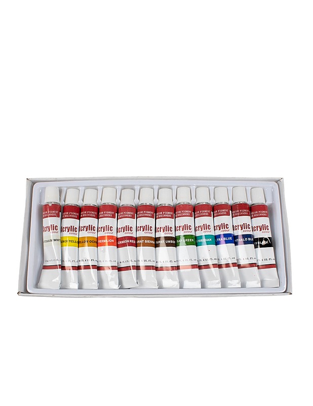 CONDA akryylivärimaalaussetti, 19 osaa - Askartelu - 10105435275 - 2