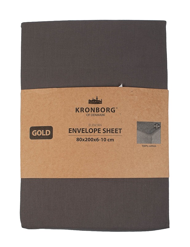 KRONBORG sijauspatjalakana, 80x200x6-10 cm - Liinavaatteet - 10105435309 - 0