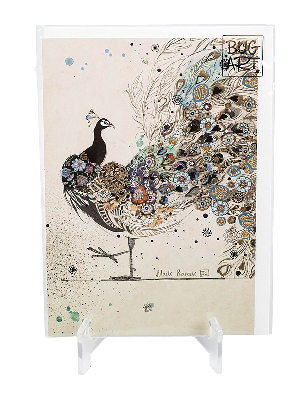 BUG ART Black Peacock korttisetti - Askartelu - 10105435311 - 0