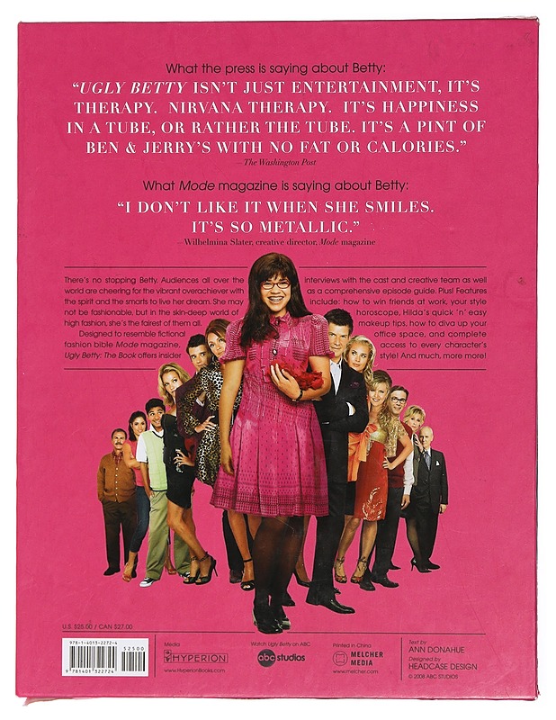 Mode, Ugly Betty: The Book - Ann Donahue - Tietokirjat ja oppaat - 10105435317 - 1