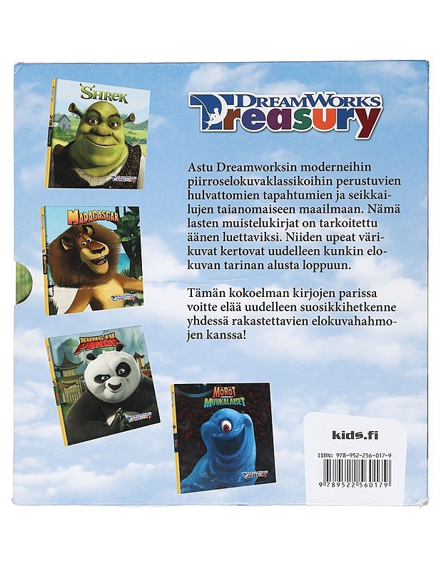 Dreamworks Treasury kirjasarja  - Bright, J. E. - Lastenkirjat - 10105435323 - 1