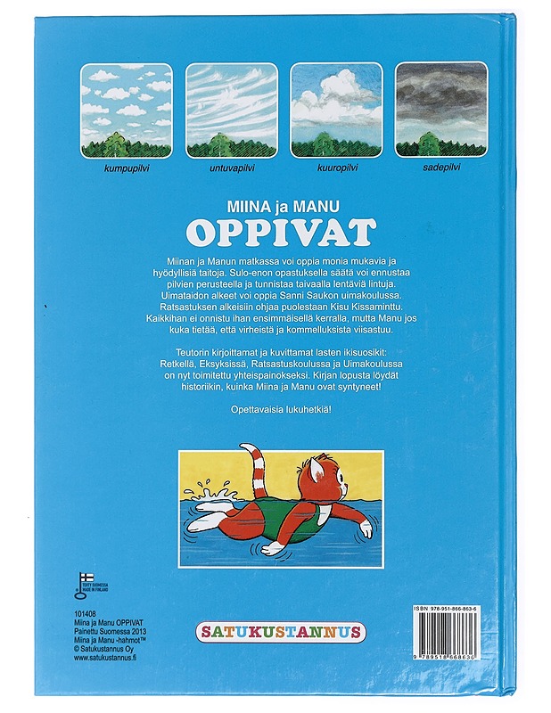 Miina ja Manu oppivat - Lastenkirjat - 10105435330 - 1