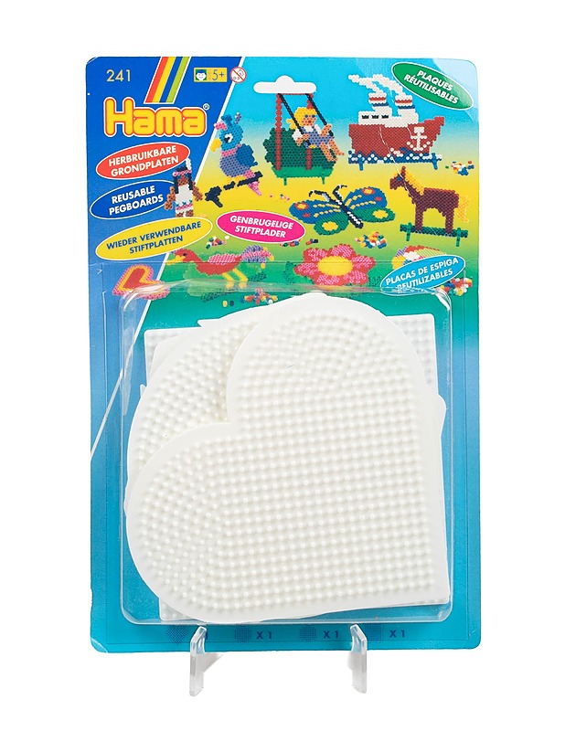 Hamahelmialusta, 4 kpl - Askartelu - 10105435346 - 0