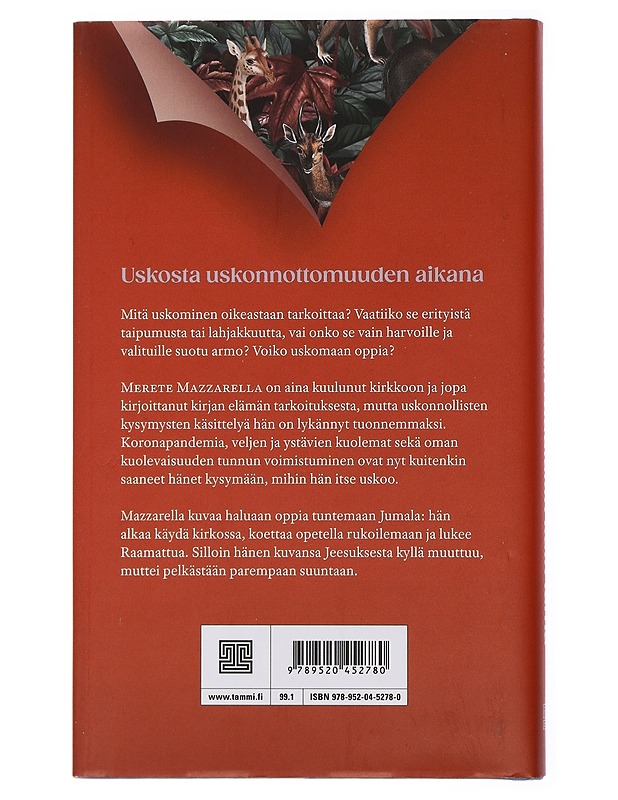 Jotain muutakin kuin tämä : pohdintoja uskosta - Mazzarella, Merete - Elämäkerrat ja muistelmat - 10105435374 - 1
