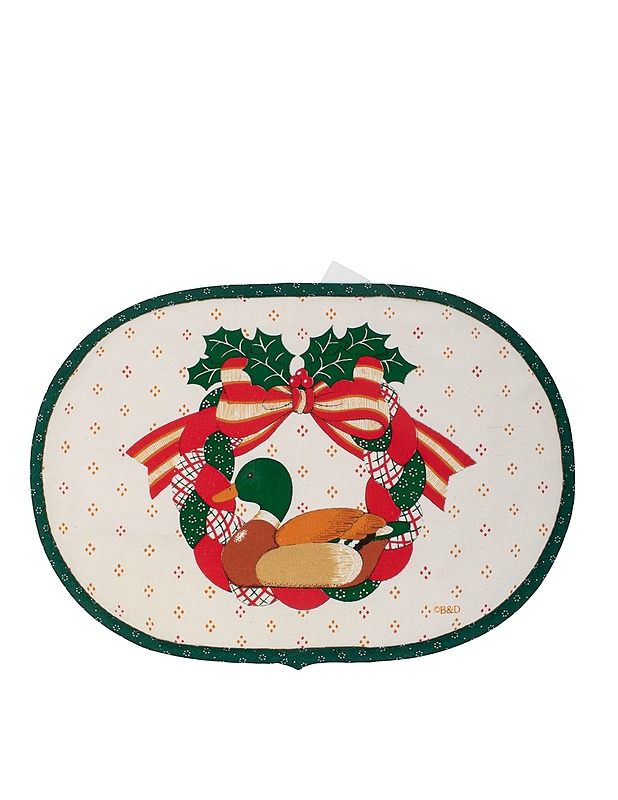 B&D Jouluinen pieni tabletti, 33x23 cm - Joulutuotteet - 10105435377 - 0