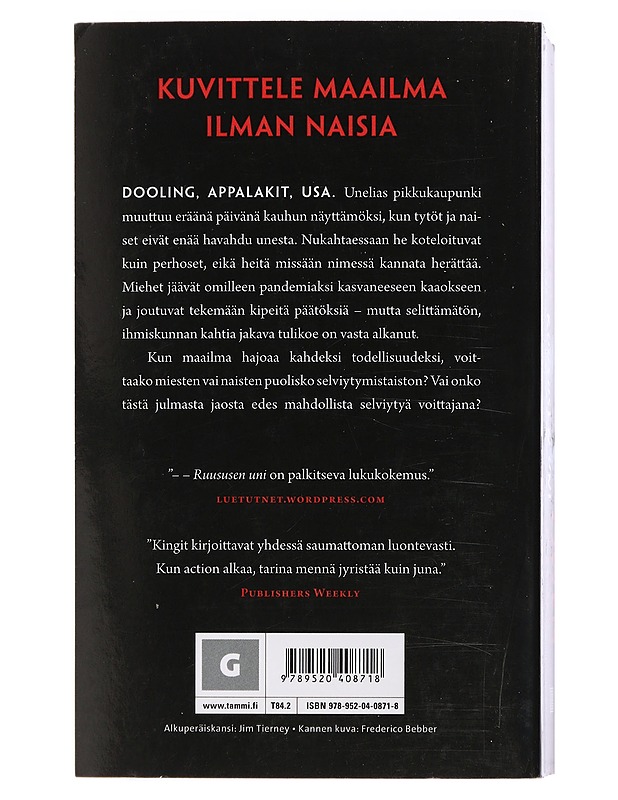 Ruususen uni - King, Stephen - Romaanit ja novellit - 10105435391 - 1