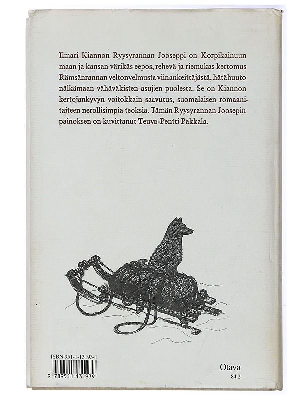 Ryysyrannan Jooseppi : köyhälistötarina Suomesta - Ilmari Kianto - Romaanit ja novellit - 10105435402 - 1