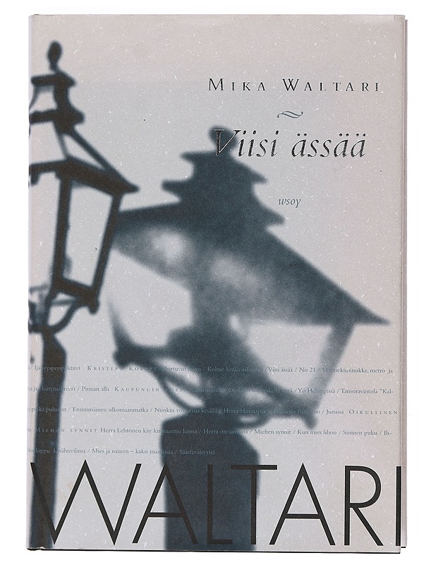 Viisi ässää ja muita kertomuksia - Waltari, Mika - Romaanit ja novellit - 10105435395 - 0