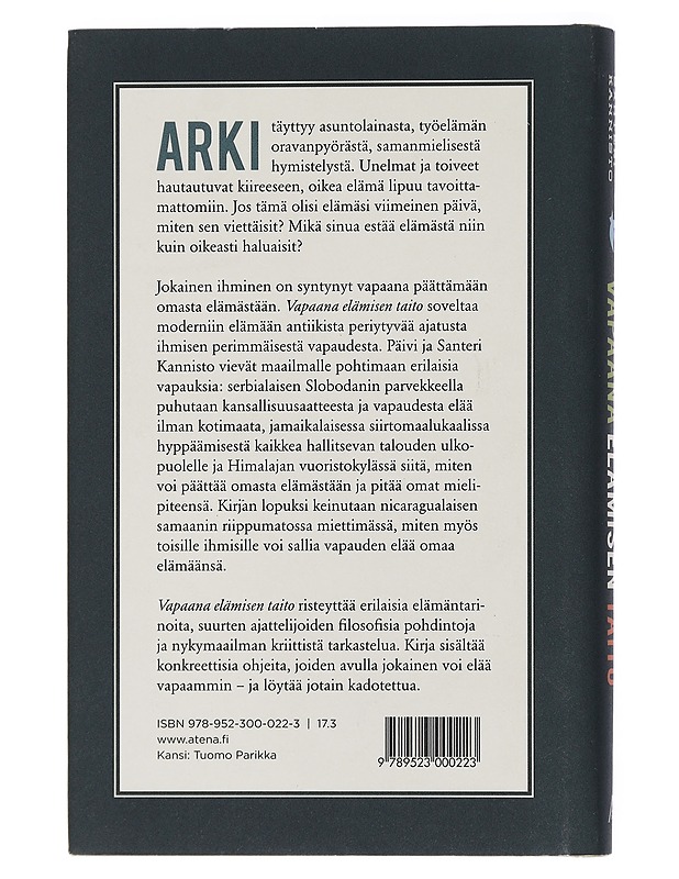 Vapaana elämisen taito - Kannisto, Päivi - Elämäkerrat ja muistelmat - 10105435426 - 1