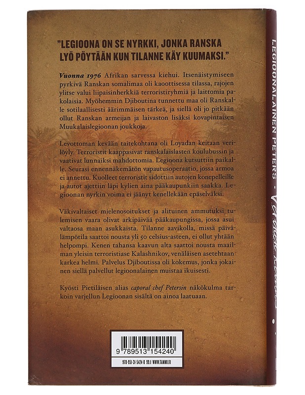 Legioonalainen Peters : verinen keidas - Pietiläinen, Kyösti - Elämäkerrat ja muistelmat - 10105435435 - 1