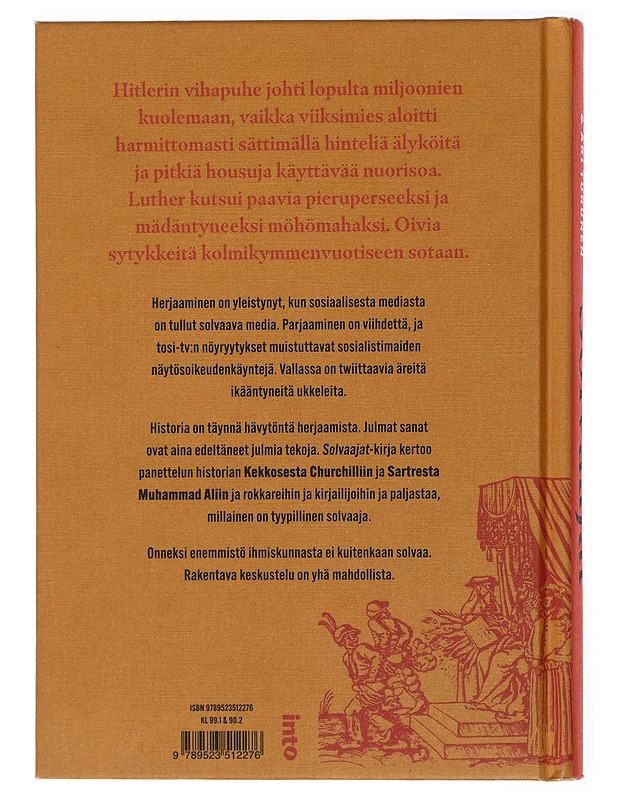 Solvaajat : herjaamisen hävytön historia - Laukka, Petri - Historiakirjat - 10105435455 - 1