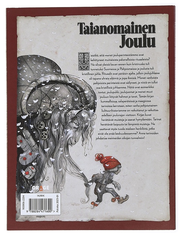 Taianomainen joulu : traditioita, myyttejä ja taikauskoa viikinkiajoista nykypäivään - Therkelsen, Line - Joulukirjat - 10105435467 - 1