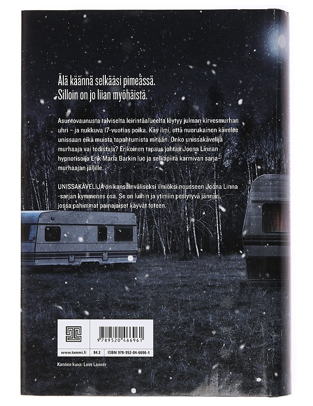Unissakävelijä : rikosromaani - Kepler, Lars - Romaanit ja novellit - 10105435503 - 1