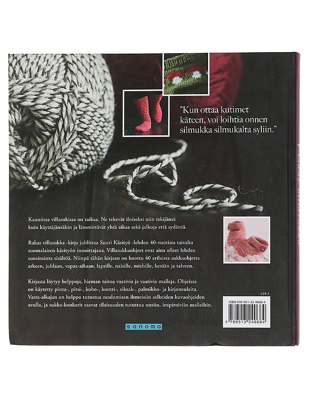 Rakas villasukka : 40 kauneinta ohjetta - Kuula, Taija - Tietokirjat ja oppaat - 10105435542 - 1