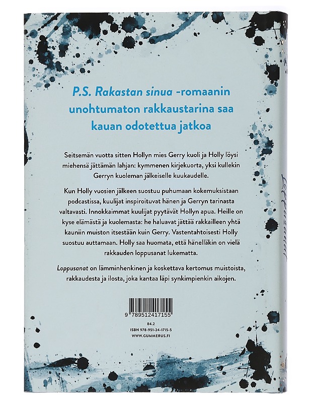 Loppusanat - Ahern, Cecelia - Romaanit ja novellit - 10105435550 - 1