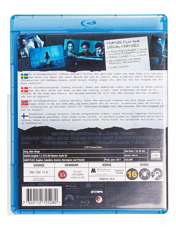 Rings - Blu-Ray - Blu-ray-levyt - 10105435559 - 1