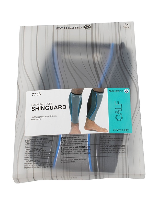 REHBAND Floorball Soft säärisuojat, M - Muut urheiluvälineet ja vapaa-aika - 10105435584 - 0