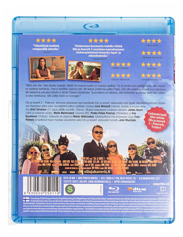 Ella ja kaverit 2: Paterock - Blu-ray - Blu-ray-levyt - 10105435603 - 1