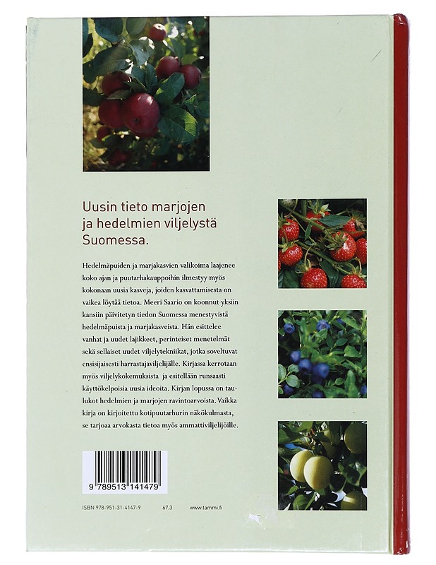 Kotipuutarhan marjat ja hedelmät - Meeri Saario - Tietokirjat ja oppaat - 10105435680 - 1