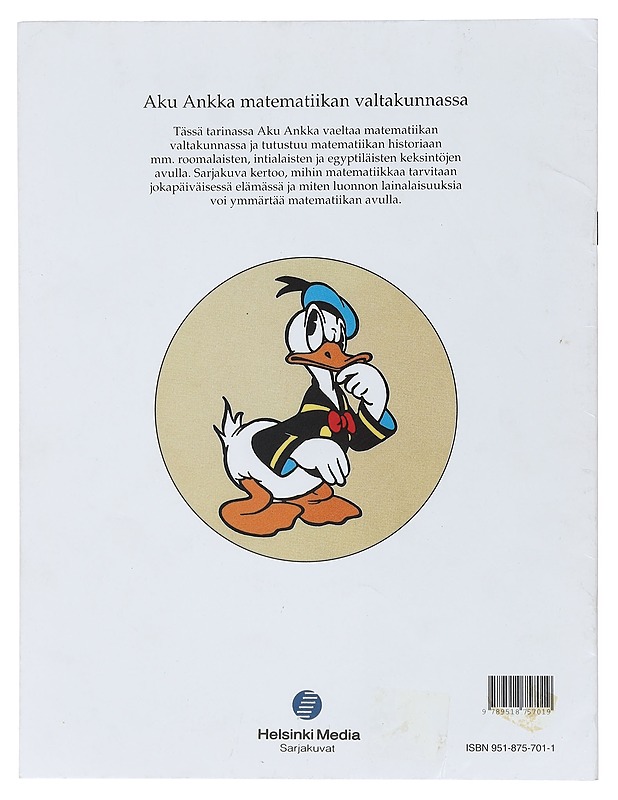 Aku Ankka matematiikan valtakunnassa - Strobl, Tony - Sarjakuvat - 10105435686 - 1