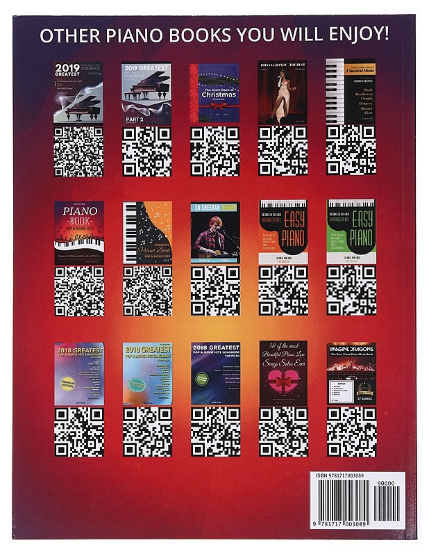 Pop & Movie Hits Piano Book. Piano Sheer Music - Mike Emerson - Harrastekirjat - 10105435704 - 1