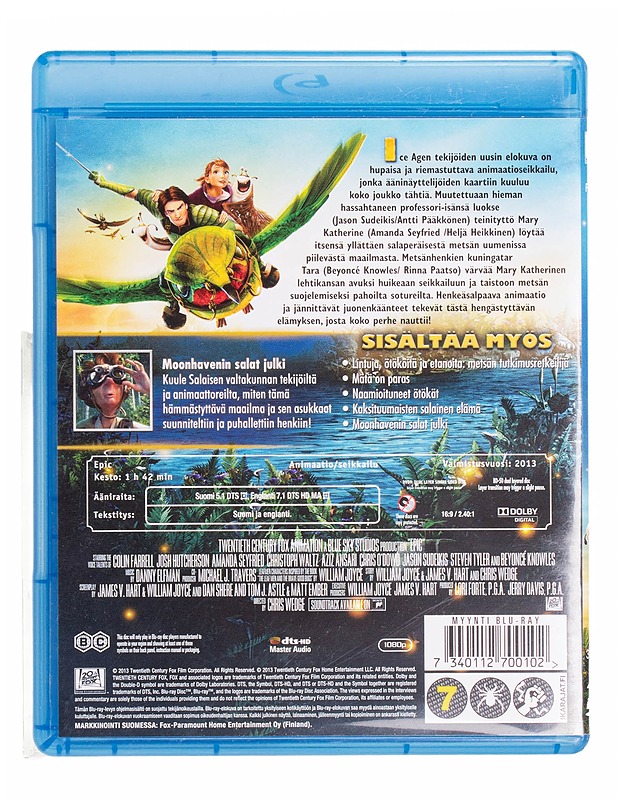 Salainen valtakunta - Blu-ray - Blu-ray-levyt - 10105435761 - 1