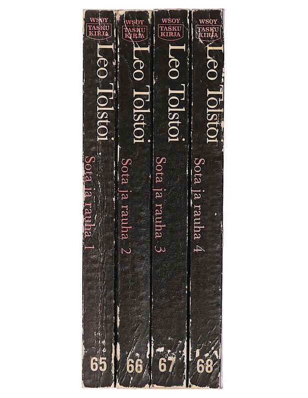 Sota ja Rauha osat 1 - 4 - Leo Tolstoi - Romaanit ja novellit - 10105435764 - 2