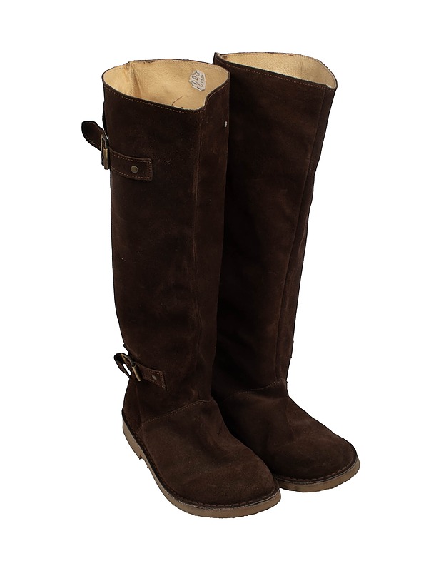 Pitkävartiset mokkasaappaat, koko 40 - Naisten nilkkurit ja saappaat - 10105435785 - 0