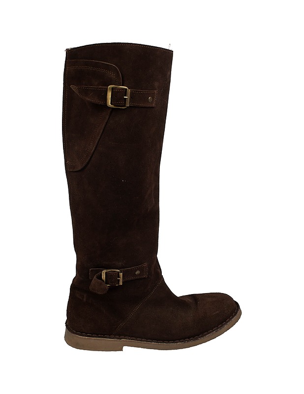 Pitkävartiset mokkasaappaat, koko 40 - Naisten nilkkurit ja saappaat - 10105435785 - 1