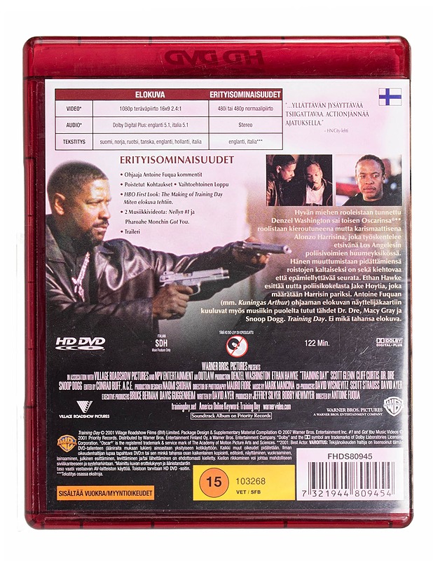 Training Day - DVD - DVD-elokuvat - 10105435782 - 1