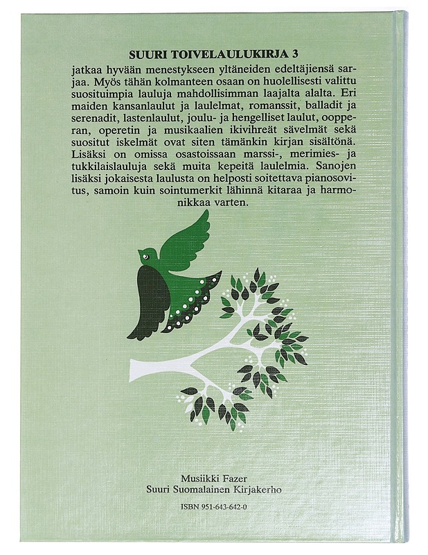Suuri toivelaulukirja. 3 - Vuoristo, Aapeli - Tietokirjat ja oppaat - 10105435812 - 1