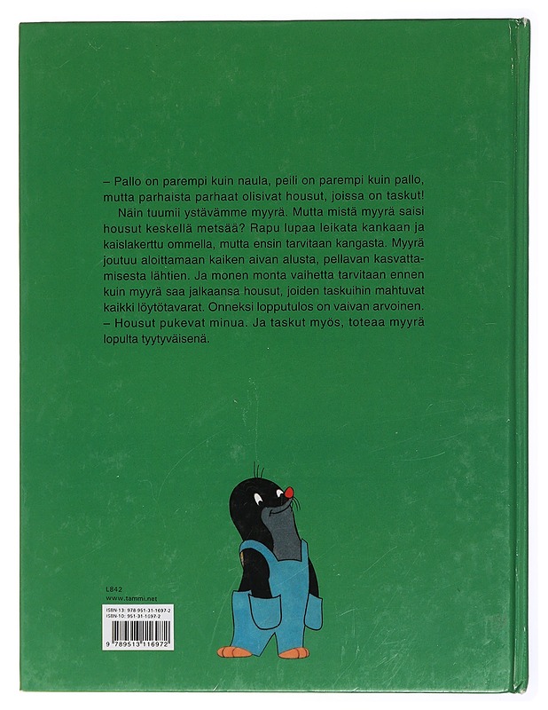 Myyrän housut - Miler, Zdenék - Lastenkirjat - 10105435820 - 1