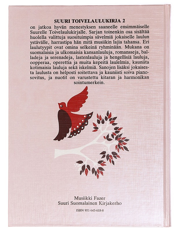 Suuri toivelaulukirja. 2 - Vuoristo, Aapeli - Tietokirjat ja oppaat - 10105435817 - 1