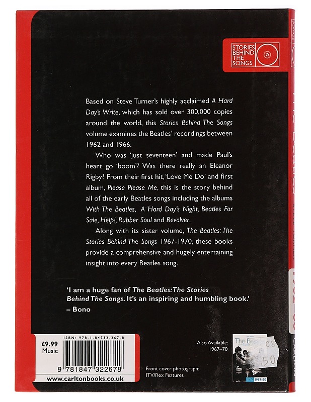 The Beatles. 1962-1966 : the stories behind the songs - Steve Turner - Elämäkerrat ja muistelmat - 10105435822 - 1